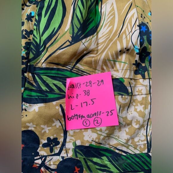 Anthropologie Edme & Esyllete Floral Pattern Hippie Skirt Multi Color Size XS 2 - Picture 6 of 6